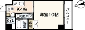 アンソレイユ舟入南の間取り画像