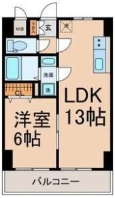 プリミエール平和の間取り画像