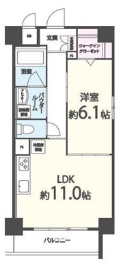 アベニール四天王寺の間取り画像