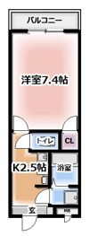 平井ハイツ3番館の間取り画像