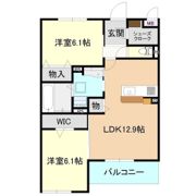 サンパティー エスパースの間取り画像