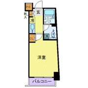 スカイコートスパシエ池袋の間取り画像