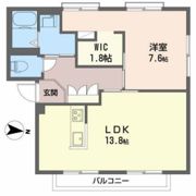 コーポ松浦 D棟の間取り画像