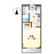 エンゼルグリーンパレスの間取り画像