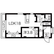 光陽マンションの間取り画像