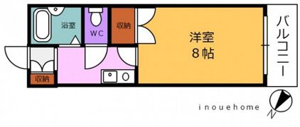 ハイツエクセレントの間取り画像