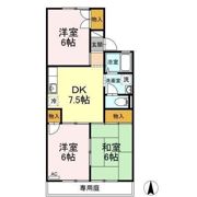 セジュール平田の間取り画像