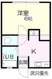 メゾンかげやま2号棟の間取り画像