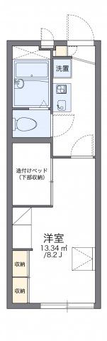 レオパレス慶弐番館の間取り画像