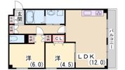 メゾン下沢の間取り画像