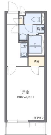 ヴィアロ谷原レジデンスの間取り画像