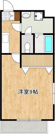 メゾン黒髪の間取り画像