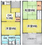 末広町テラスハウスの間取り画像
