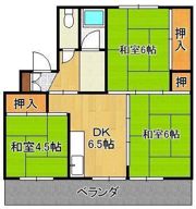 オアシス芦屋 2号棟の間取り画像