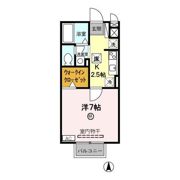 ホワイティ下馬 Aの間取り画像