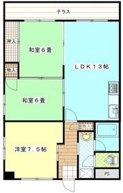 レジデンス奥田の間取り画像