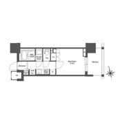 LIBR GRANT 西新宿WESTの間取り画像