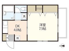 フレグランス伊関の間取り画像