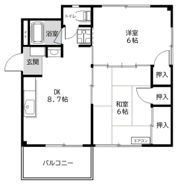 コーポアカマツの間取り画像