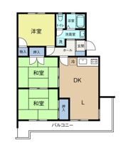 ハイツシャルマンⅠの間取り画像