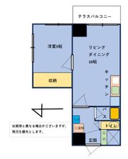 信開ドムス黒瀬の間取り画像