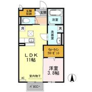 キャトルセゾンの間取り画像