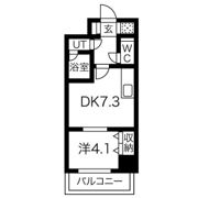 ONE ROOF FLAT TENJINBASHIの間取り画像