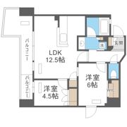 STANDZ四天王寺前夕陽丘の間取り画像