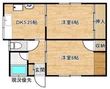 古志原7丁目-24-23 テラスハウスの間取り画像