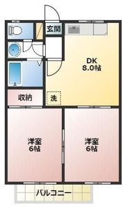フレグランス会の間取り画像