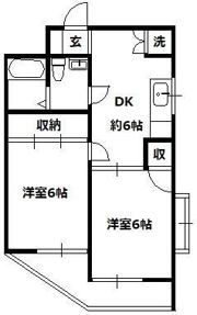 ジュネエトワールみずほ台の間取り画像