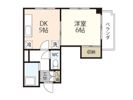 皆実ビルの間取り画像