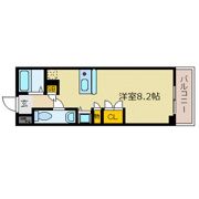 エスリード御堂筋梅田の間取り画像