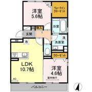 ヴェルデ溝口の間取り画像
