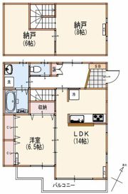 サンライズ山手の間取り画像