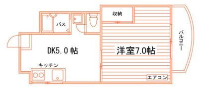 カサグランデ鹿田町の間取り画像