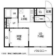 フェーラシュヴァル千歳の間取り画像