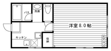 ハイコーポイシマの間取り画像