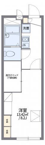 レオパレスグレース小松の間取り画像