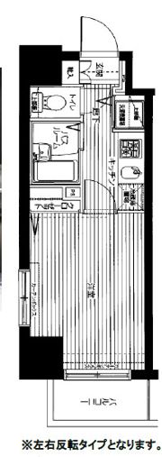 フェニックス伊勢佐木町の間取り画像