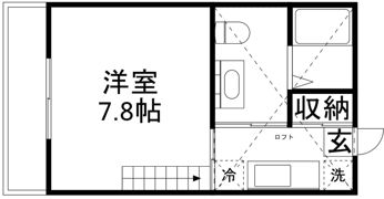 メゾンアズールの間取り画像