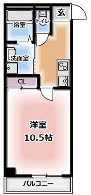 セレコート寝屋川本町の間取り画像
