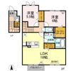 グランツ松島Eの間取り画像