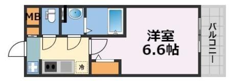 エスリードレジデンス梅田マークスの間取り画像