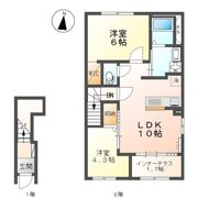 Tia Luce (ティア ルーチェ)の間取り画像