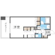 アパートメンツ江坂の間取り画像