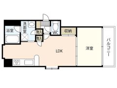 GLUCK西十日市の間取り画像