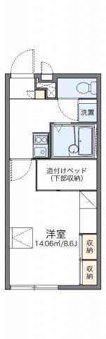 レオパレス壽Aの間取り画像