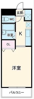 FOREST HILL Ⅱの間取り画像