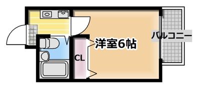 LakiaMaison高井田の間取り画像